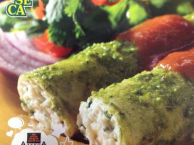 Cottage Cheese Enchiladas With Cilantro Pesto Azteca Mexican