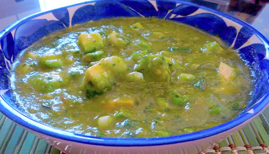 Salsa Verde with Avocado