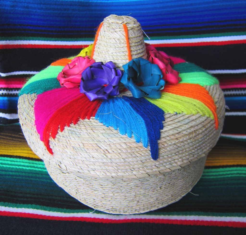 Tortilla Warmer Basket Azteca Mexican Food Products Online Store
