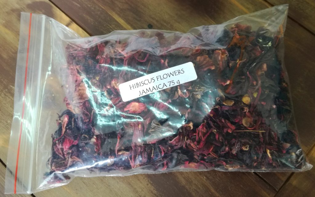 Dried Jamaica [Hibiscus Flowers] (75grs/pkt) Azteca Mexican Food